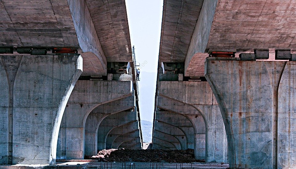 Construction of bridge-1